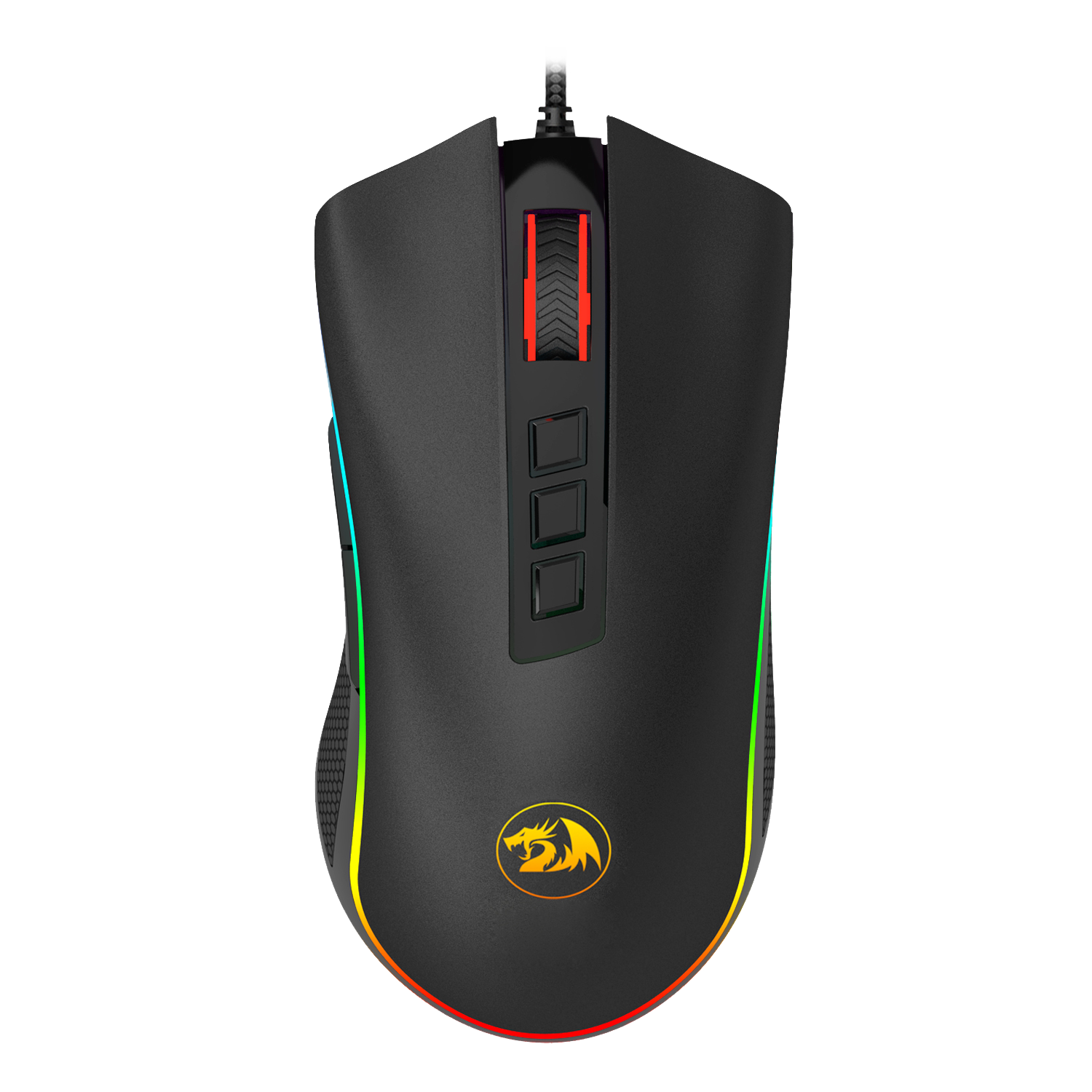Mouse Gaming Redragon Cobra FPS (M711-FPS) - Black RGB DPI 24.000 8 botones USB